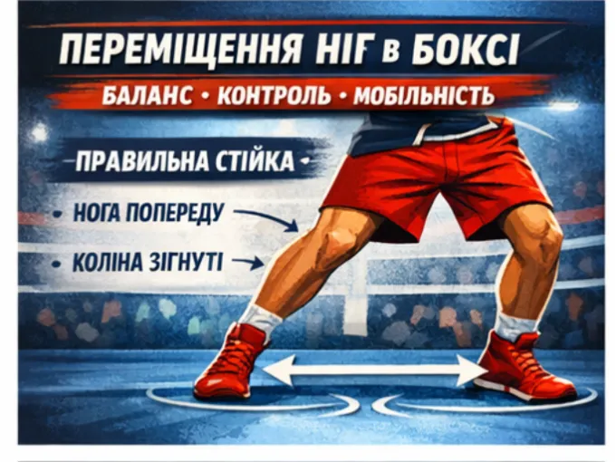 Переміщення в боксі — базова техніка для початківців