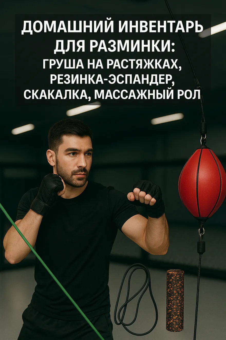 Домашний инвентарь для разминки — компактно, удобно, эффективно