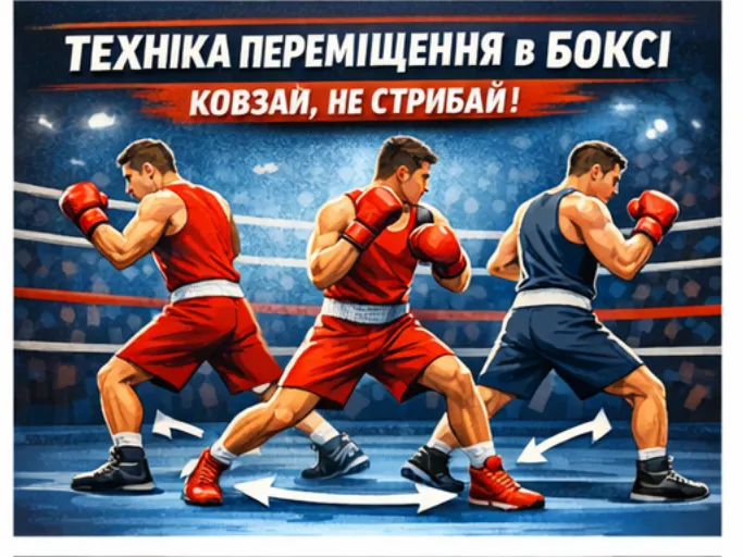 Перемещение ног в боксе