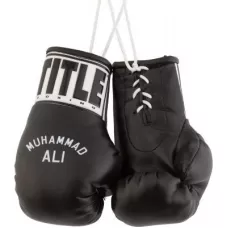 Брелок боксерские перчатки Ali Mini Boxing Gloves Черный