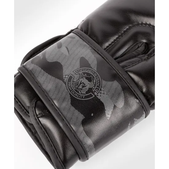 Боксерские перчатки Venum Defender Contender 2.0 Black 12 унций