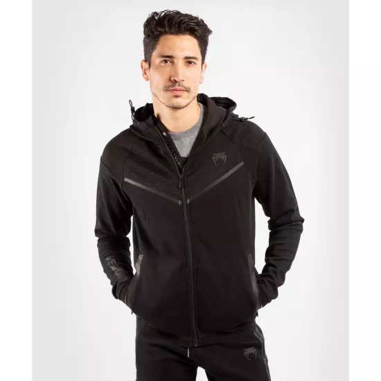 Спортивна кофта Venum Laser Evo 2.0 Hoodie Black - S