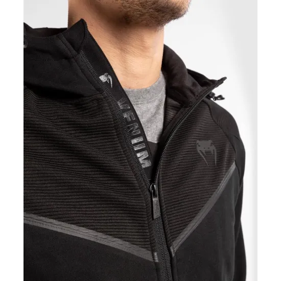 Спортивна кофта Venum Laser Evo 2.0 Hoodie Black - S