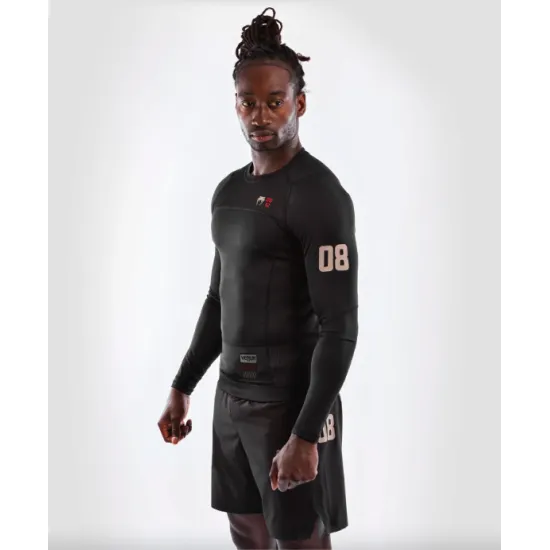 Рашгард Venum Loma 08-12 Rashguard Long Sleeves Black-S