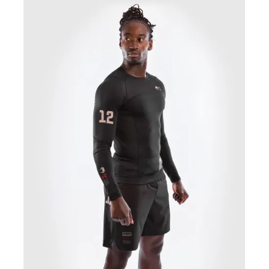 Рашгард Venum Loma 08-12 Rashguard Long Sleeves Black-S