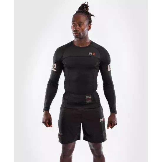Рашгард Venum Loma 08-12 Rashguard Long Sleeves Black-S