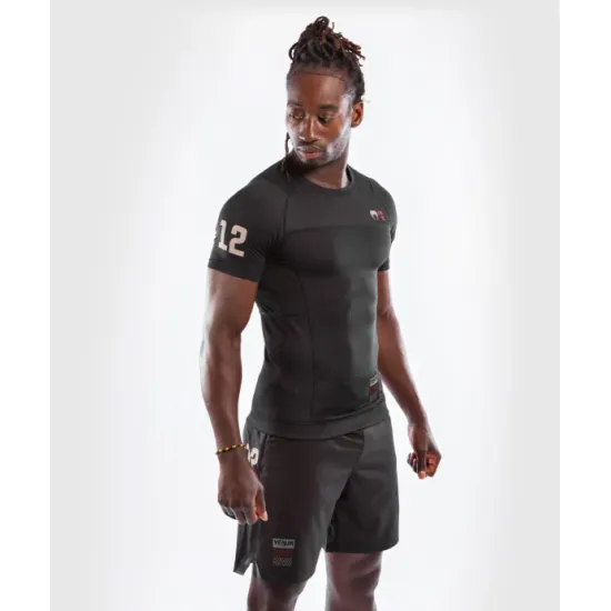 Рашгард Venum Loma 08-12 Rashguard Short Sleeves Black-S
