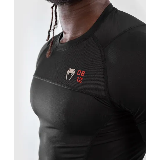 Рашгард Venum Loma 08-12 Rashguard Short Sleeves Black-S