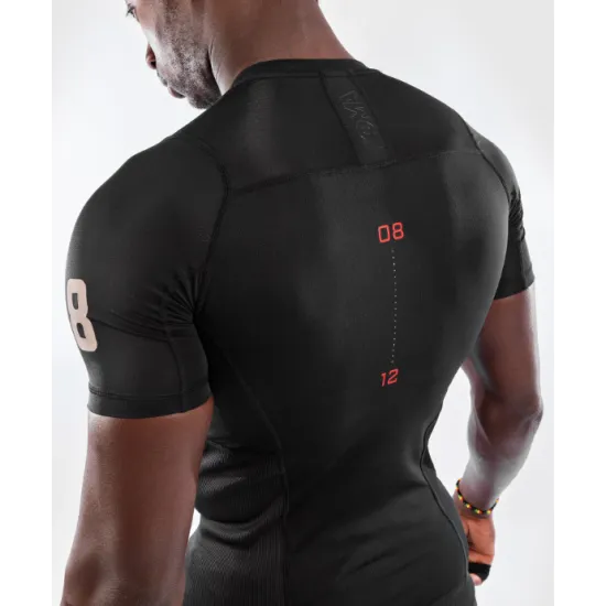 Рашгард Venum Loma 08-12 Rashguard Short Sleeves Black-S
