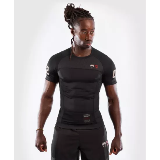 Рашгард Venum Loma 08-12 Rashguard Short Sleeves Black-S