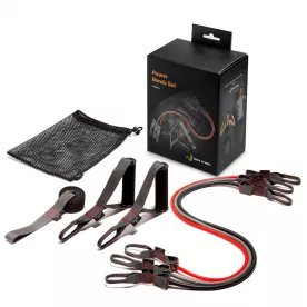 Набор эспандеров для фитнеса (Трубчатых) Way4you Power Bands Set