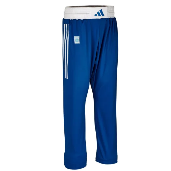 Штани для кікбоксингу Adidas WAKO Full Contact Синій-160см