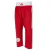 Штаны для кикбоксинга Adidas WAKO Full Contact Красные-160см