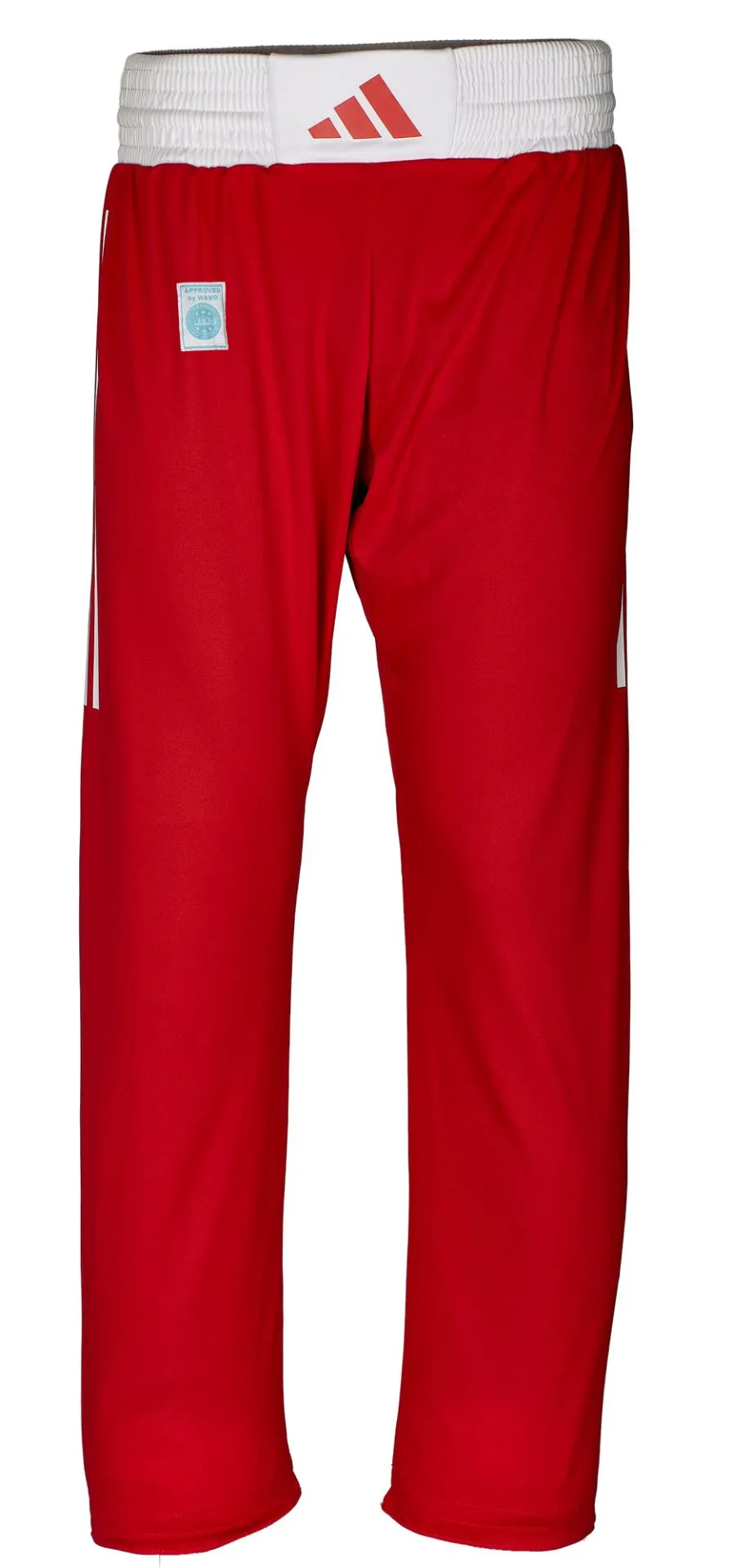 Штаны для кикбоксинга Adidas WAKO Full Contact Красные-160см
