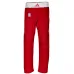 Штаны для кикбоксинга Adidas WAKO Full Contact Красные-160см