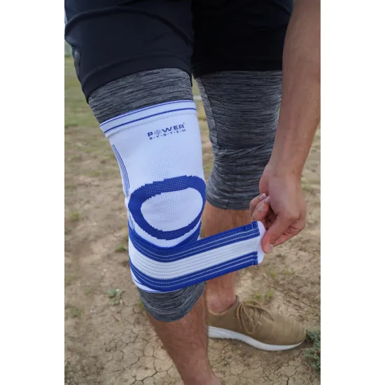 Наколенник спортивный Power System Knee Support Pro PS-6008 Blue/White S/M