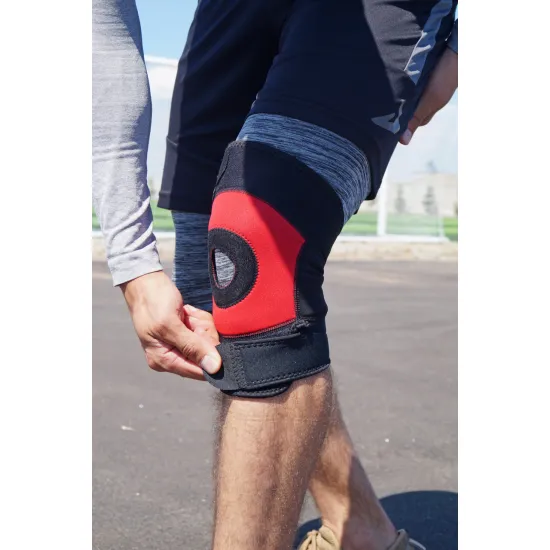 Наколенник спортивный Power System Neo Knee Support PS-6012 Black/Red M