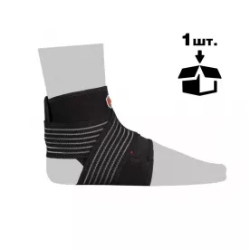 Гомілковостоп Power System Neo Knee Support PS-6013 Black/Red 1шт-M