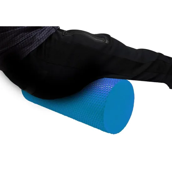 Масажний ролик для фітнесу та аеробіки Power System Fitness Roller PS-4074 Blue (45*15)
