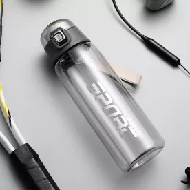 Пляшка для води CASNO 550 мл KXN-1220 Сіра