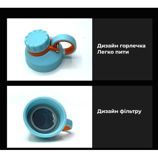 Пляшка для води CASNO 800 мл KXN-1242 Синя