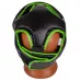 Боксерський шолом PowerPlay 3100 PU Чорно-зелений XS