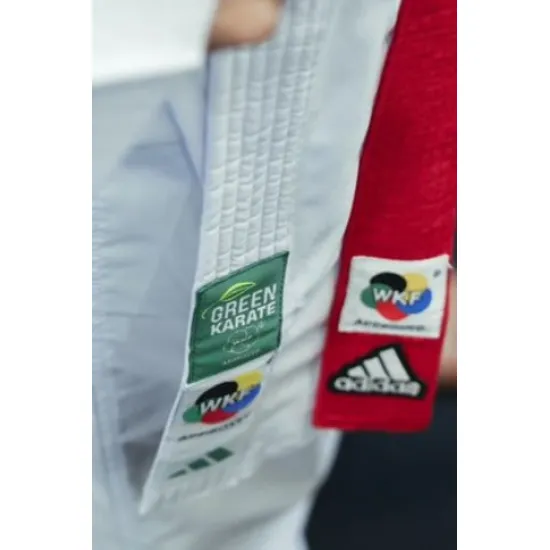 Комплект кимоно Adidas ADIZERO KO GREEN LABEL (2 куртки и 1 штаны) KOST20_KIT-160