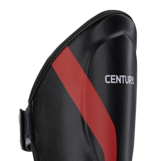 Защита голени и стопы CENTURY с лицензией WAKO черный-красный-S