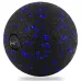 Набор для массажа и йоги PowerPlay PP_4091 EPP (2 мячика + валик массажер 15*5,3 см.) Blue + резинка 7,5 кг.