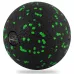 Набор для массажа и йоги PowerPlay PP_4096 (Ролик 33*14 + 2 мяча) Green + резинка 5.5 кг