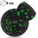 Набор для массажа и йоги PowerPlay PP_4096 (Ролик 33*14 + 2 мяча) Green + резинка 5.5 кг