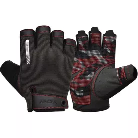 Перчатки для фитнеса RDX T2 Half Red S