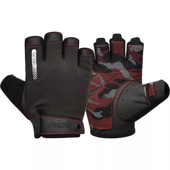 Рукавички для фітнесу RDX T2 Half Red S