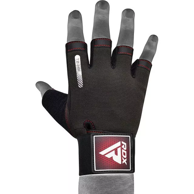 Перчатки для фитнеса RDX T2 Half Red S