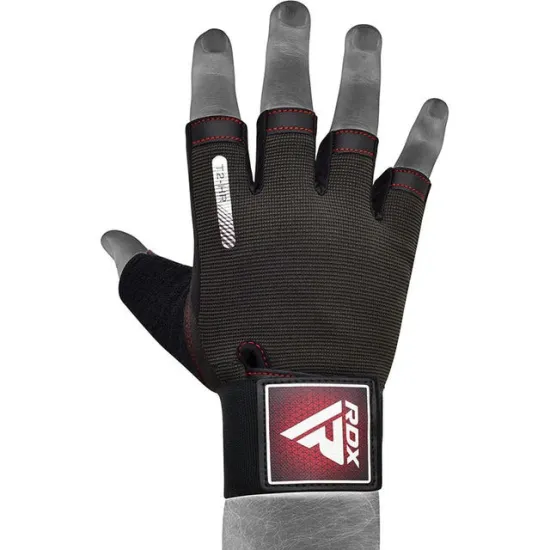 Рукавички для фітнесу RDX T2 Half Red S
