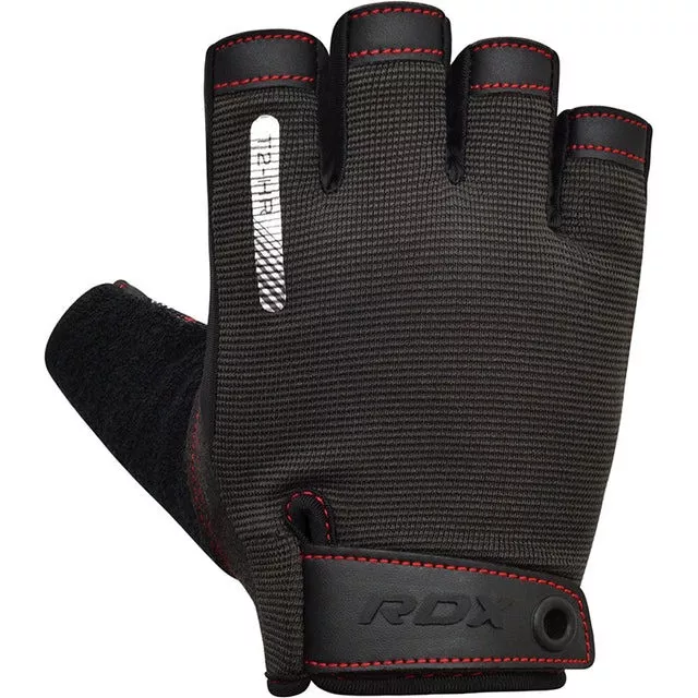 Перчатки для фитнеса RDX T2 Half Red S