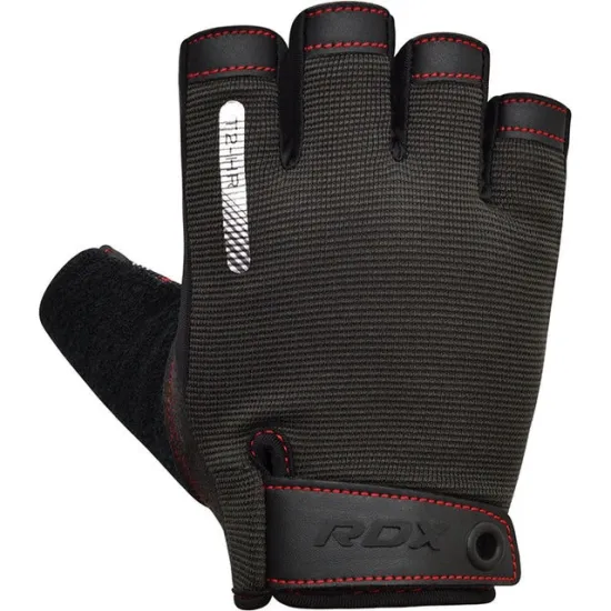 Рукавички для фітнесу RDX T2 Half Red S