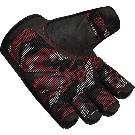 Рукавички для фітнесу RDX T2 Half Red S