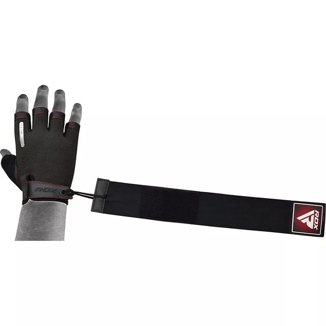 Перчатки для фитнеса RDX T2 Half Red S