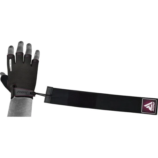 Перчатки для фитнеса RDX T2 Half Pink S