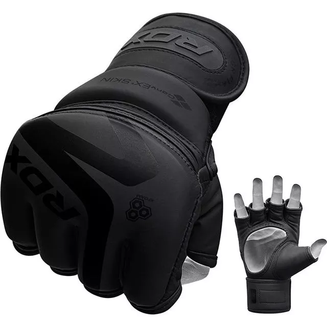 Перчатки ММА RDX F15 Noir Matte Black S