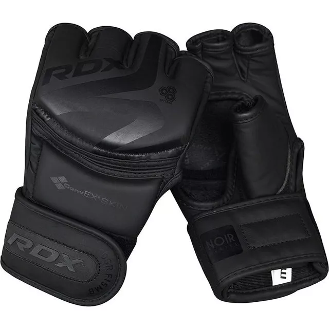 Перчатки ММА RDX F15 Noir Matte Black S