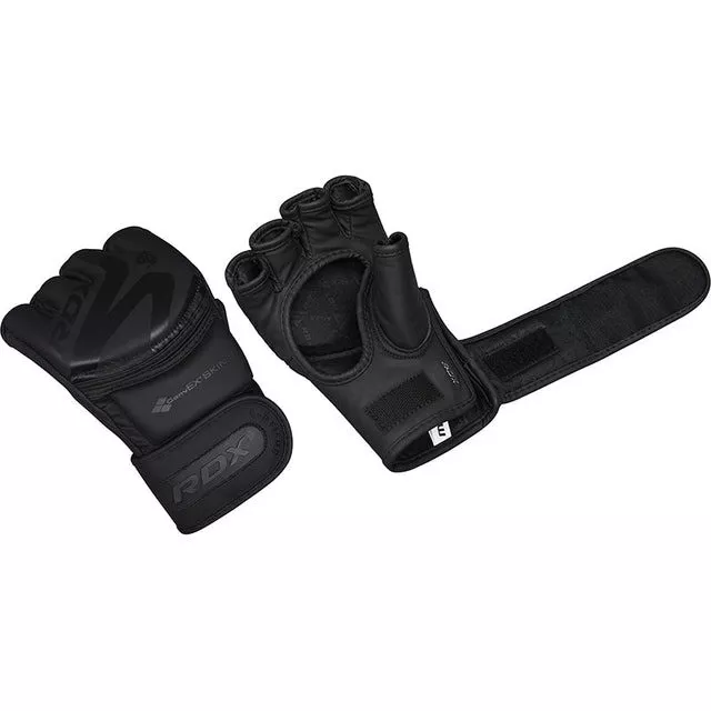 Перчатки ММА RDX F15 Noir Matte Black S