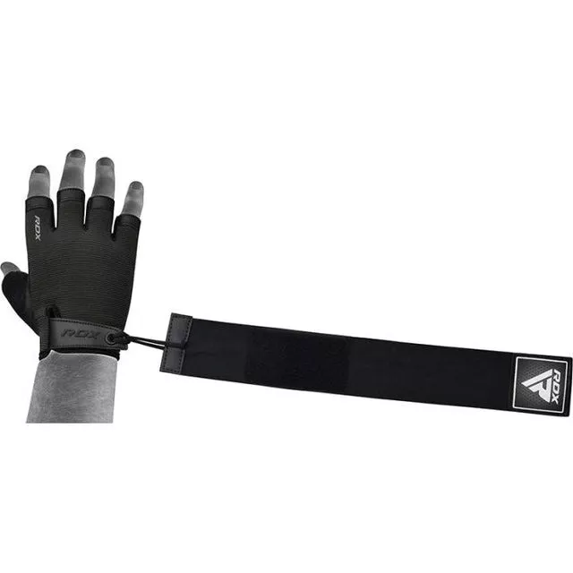 Перчатки для фитнеса RDX T2 Half Black PLUS-S