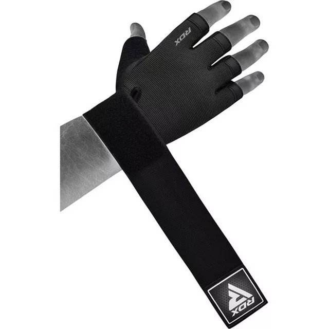 Перчатки для фитнеса RDX T2 Half Black PLUS-S