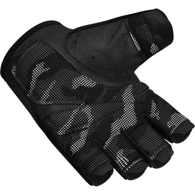 Перчатки для фитнеса RDX T2 Half Black PLUS-S