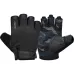 Перчатки для фитнеса RDX T2 Half Blue PLUS-S