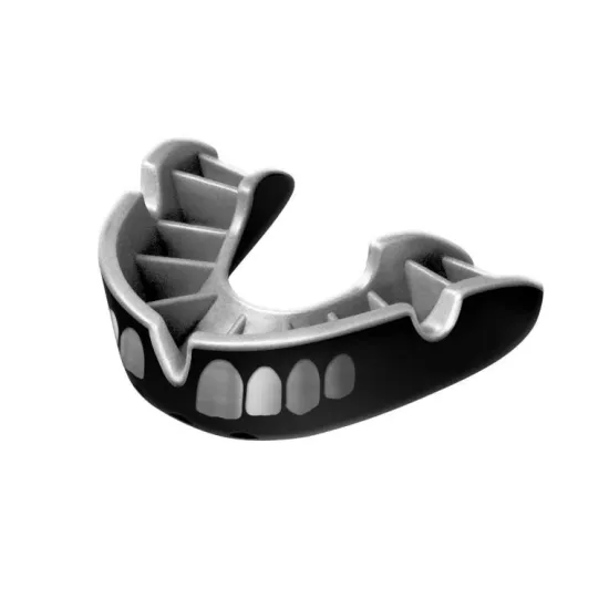 Капа OPRO Silver Grillz Black/Silver-доросла