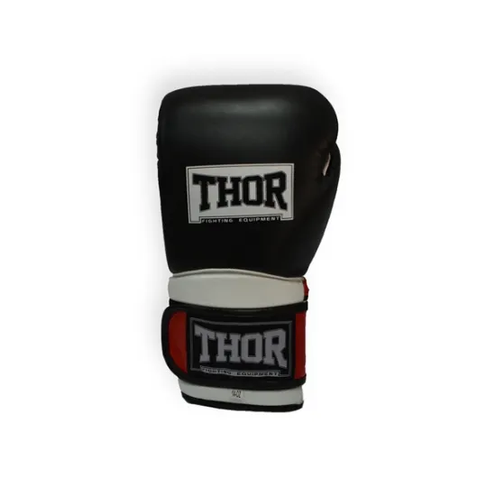 Рукавички боксерські THOR PRO KING 10oz /PU /чорно-червоно-білі