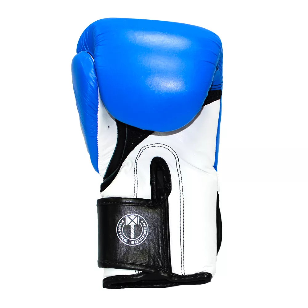 Перчатки боксерские THOR PRO KING 10oz /PU /сине-бело-черные